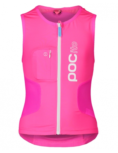Kamizelka ochronna "żółw" POC POCito VPD Spine Vest Junior Fluorescent Pink