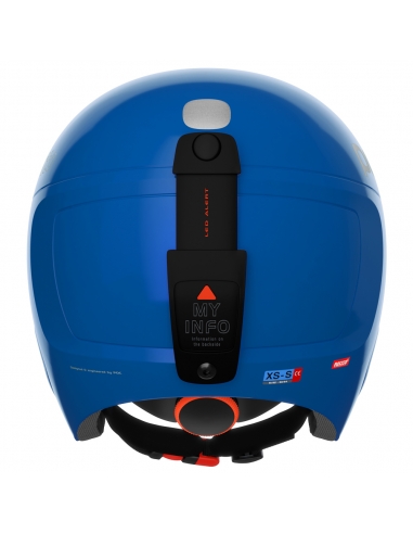 Dziecięcy kask narciarski POC POCito SKULL Flourescent Blue