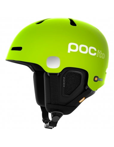 Dziecięcy kask narciarski POC POCito FORNIX Flourescent Lime Green