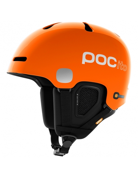Dziecięcy kask narciarski POC POCito FORNIX Fluorescent Orange Mat Dziecięcy kask narciarski POC POCito FORNIX Fluorescent Orange Mat