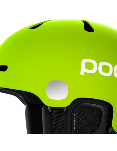 Dziecięcy kask narciarski POC POCito FORNIX Flourescent Lime Green