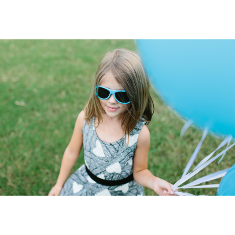 Okulary przeciwsłoneczne dla dzieci Babiators Classic Aviator Beach Baby Blue 3-7