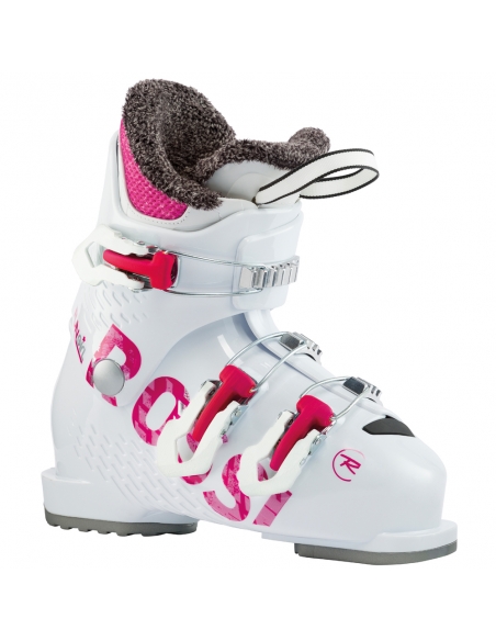 Dziecięce buty narciarskie Rossignol FUN GIRL J3 2021/22 (trzyklamrowe)