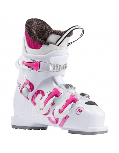Dziecięce buty narciarskie Rossignol FUN GIRL J3 2021/22 (trzyklamrowe)