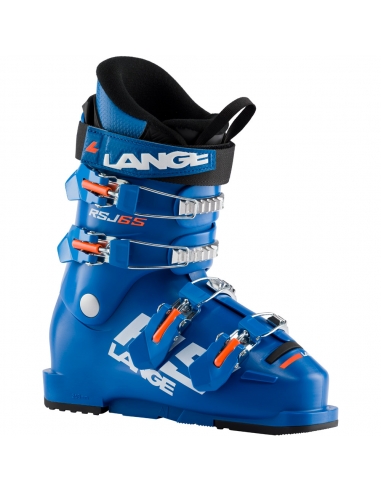 Dziecięce buty narciarskie Lange RSJ 65 Power Blue/Fluo Orange