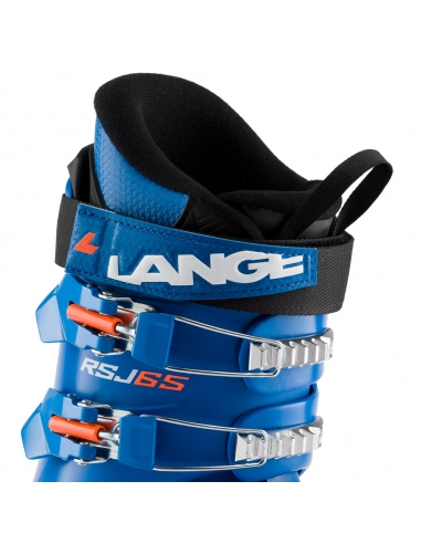 Dziecięce buty narciarskie Lange RSJ 65 Power Blue/Fluo Orange