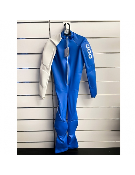 Juniorska guma narciarska POC Skin GS JR Natrium Blue/Hydrogen White