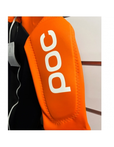 Juniorska guma narciarska POC Skin GS JR Uranium Black/Zink Orange