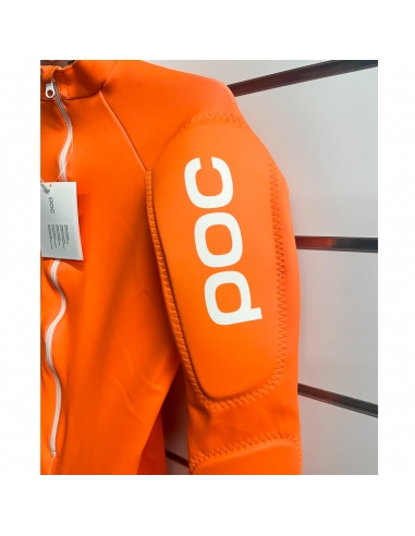 Juniorska guma narciarska POC Skin GS JR Uranium Black/Zink Orange