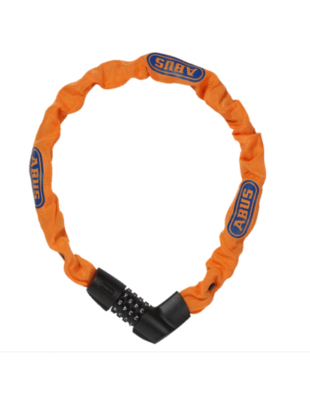 Zapięcie rowerowe ABUS Tresor 1385/75 Neon Orange Zapięcie rowerowe ABUS Tresor 1385/75 Neon Orange