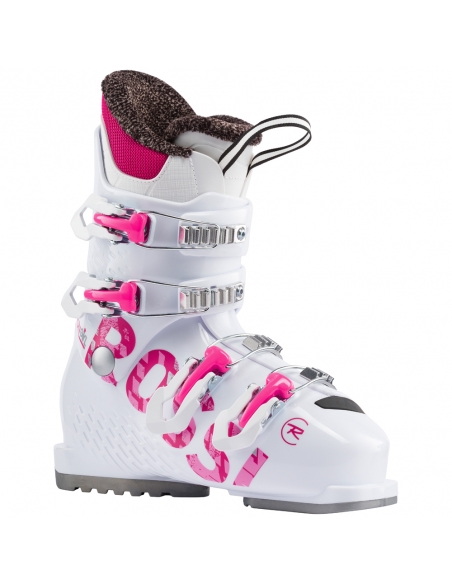 Dziecięce buty narciarskie Rossignol FUN GIRL J4 (czteroklamrowe)