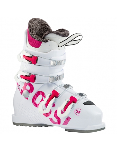 Dziecięce buty narciarskie Rossignol FUN GIRL J4 (czteroklamrowe)