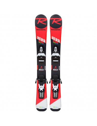Narty dziecięce Rossignol HERO PRO + wiązania Look TEAM 4