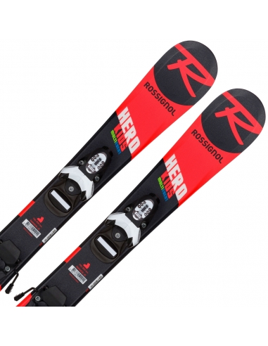 Narty dziecięce Rossignol HERO PRO + wiązania Look TEAM 4