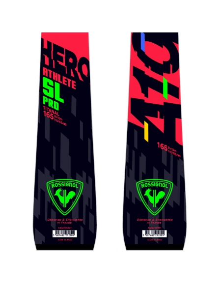 Juniorskie narty slalomowe Rossignol HERO ATHLETE Athlete SL PRO z wiązaniami Look NX10