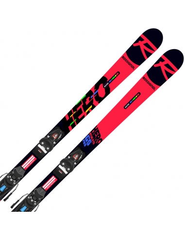 Juniorskie narty gigantowe Rossignol HERO ATHLETE GS PRO  z wiązaniami Look NX 10