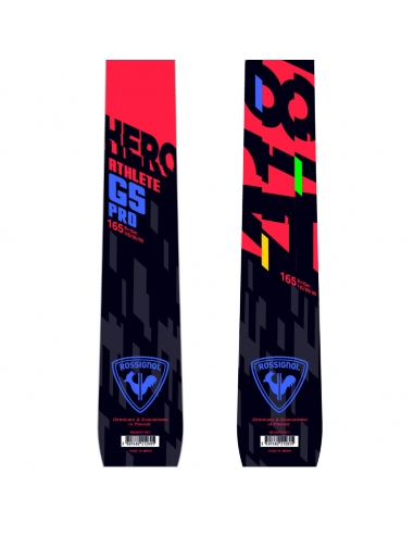 Juniorskie narty gigantowe Rossignol HERO ATHLETE GS PRO  z wiązaniami Look NX 10