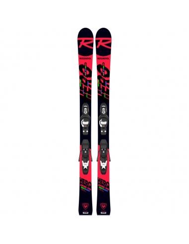 Juniorskie narty Rossignol HERO JUNIOR PRO MULTI-EVENT wraz z wiązaniami Look KID-X 4 2020/21