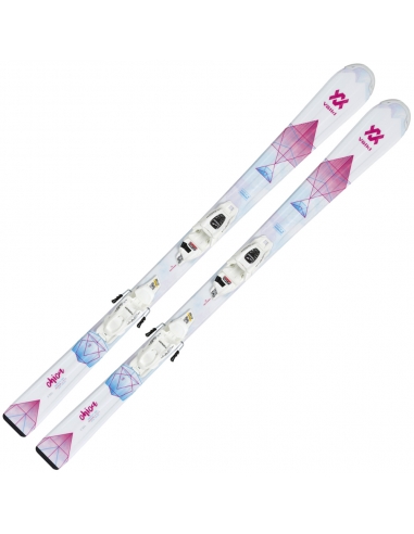 Dziecięce narty Völkl CHICA VMOTION wraz z wiązaniami Marker 4.5 VMOTION JR