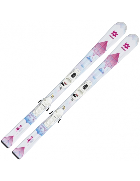 Dziecięce narty Völkl CHICA VMOTION wraz z wiązaniami Marker 4.5 VMOTION JR