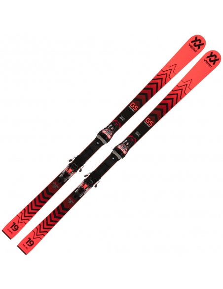 Juniorskie narty slalomowe Völkl RACETIGER GS R JR Plate wraz z wiązaniami Marker Race 10