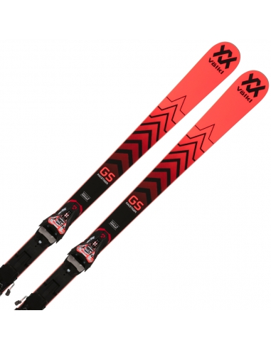 Juniorskie narty slalomowe Völkl RACETIGER GS R JR Plate wraz z wiązaniami Marker Race 10