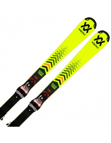 Juniorskie narty slalomowe Völkl RACETIGER SL R JR Plate wraz z wiązaniami Marker Race 10