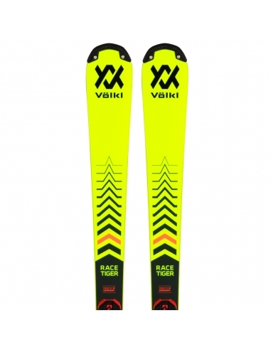 Juniorskie narty slalomowe Völkl RACETIGER SL R JR Plate wraz z wiązaniami Marker Race 10
