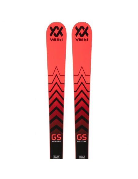 Juniorskie narty slalomowe Völkl RACETIGER GS R JR Plate wraz z wiązaniami Marker Race 10 TCX