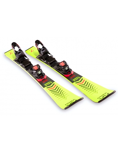 Juniorskie narty Völkl RACETIGER GSL R JR wraz z wiązaniami Marker Race Junior 10