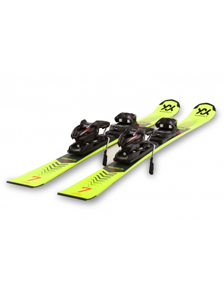 Juniorskie narty Völkl RACETIGER GSL R JR wraz z wiązaniami Marker Race Junior 10