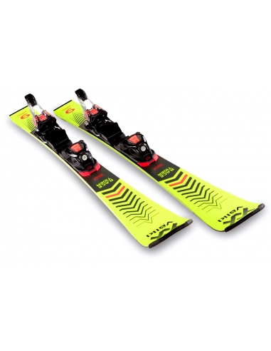 Juniorskie narty slalomowe Völkl RACETIGER SL R JR Plate wraz z wiązaniami Marker Race 10