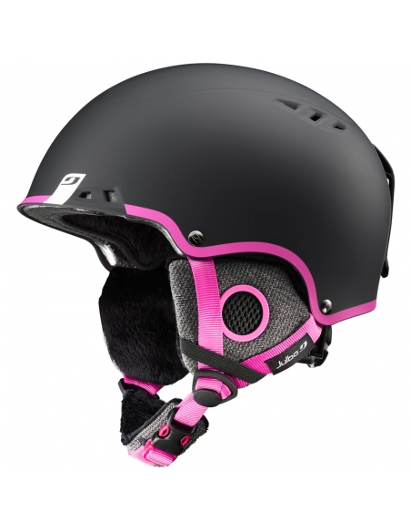 Dziecięcy kask narciarski Julbo Leto Black-Pink Dziecięcy kask narciarski Julbo Leto Black-Pink