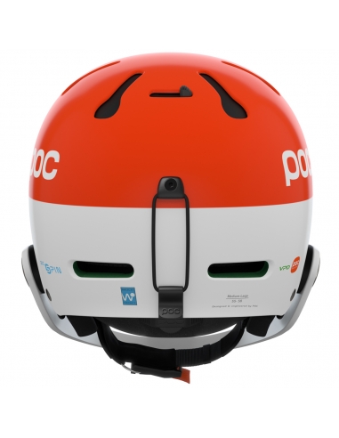 Kask narciarski POC Artic SL 360 Spin Fluorescent Orange