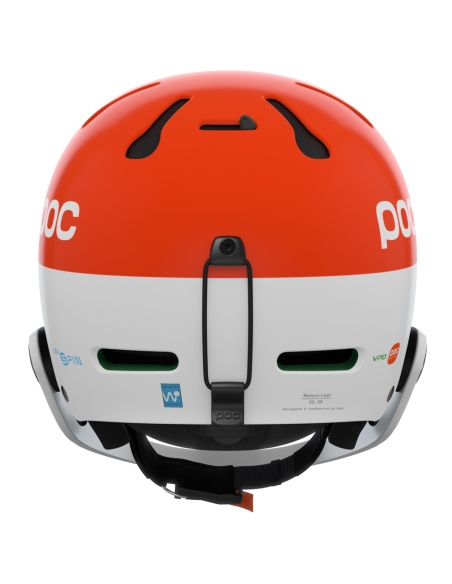 Kask narciarski POC Artic SL 360 Spin Fluorescent Orange