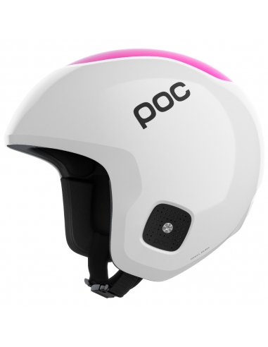 Kask narciarski POC Skull Dura JR Hydrogen White/Fluorescent Pink
