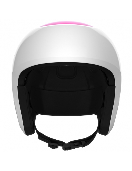 Kask narciarski POC Skull Dura JR Hydrogen White/Fluorescent Pink
