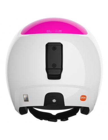 Kask narciarski POC Skull Dura JR Hydrogen White/Fluorescent Pink