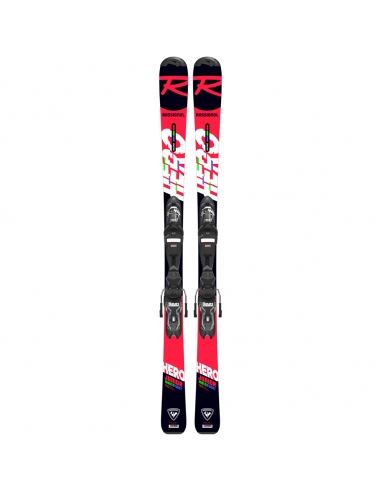 Narty Rossignol HERO JUNIOR + wiązania Look X-PRESS JR 7 GW 2021/22
