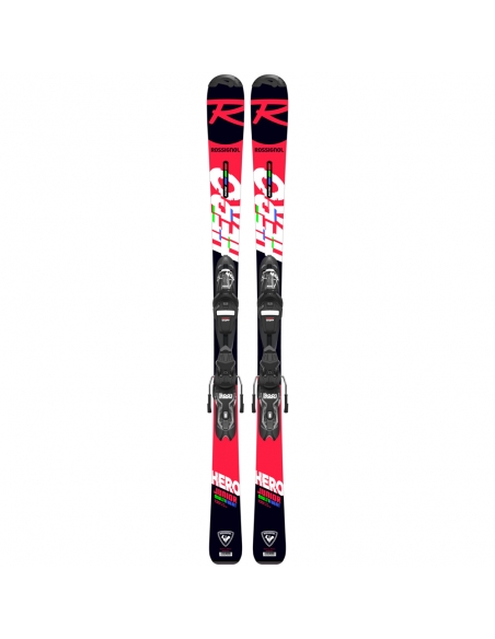 Narty Rossignol HERO JUNIOR + wiązania Look X-PRESS JR 7 GW 2021/22