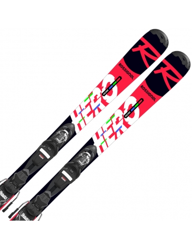 Narty Rossignol HERO JUNIOR + wiązania Look X-PRESS JR 7 GW 2021/22