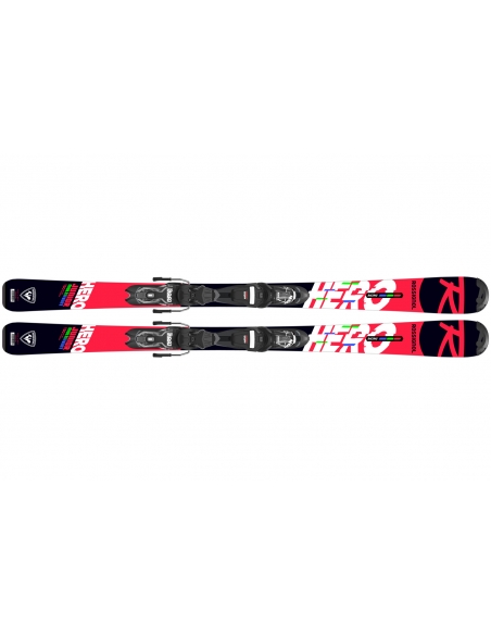 Narty Rossignol HERO JUNIOR + wiązania Look X-PRESS JR 7 GW 2021/22