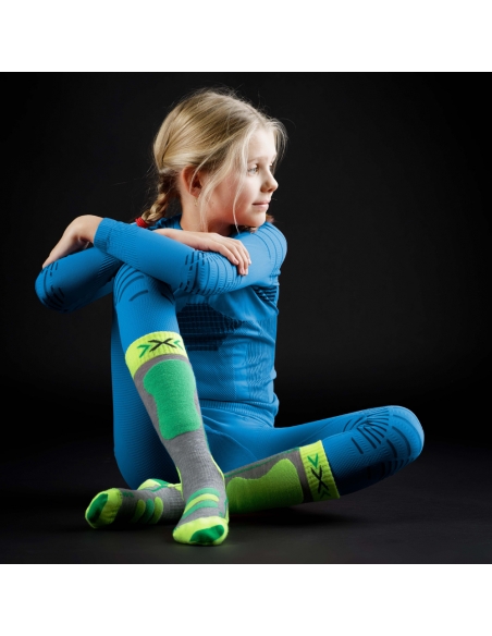 Koszulka termoaktywna dla dzieci X-Bionic INVENT JUNIOR 4.0 Teal Blue/Anthracite Koszulka termoaktywna dla dzieci X-Bionic INVENT JUNIOR 4.0 Teal Blue/Anthracite