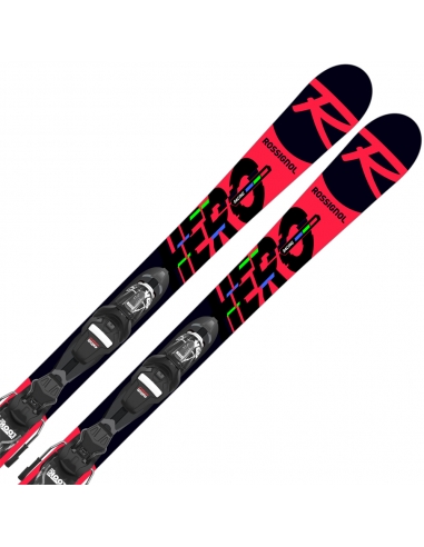 Juniorskie narty Rossignol HERO JUNIOR PRO MULTI-EVENT wraz z wiązaniami Look XPRESS 7