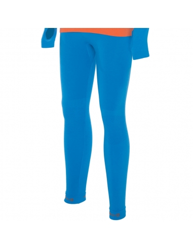 Bielizna termoaktywna dla dzieci (koszulka + getry) Viking ARATA pomarańczowo-niebieska