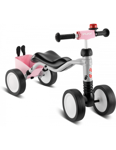 Jeździk rowerek czterokołowy Puky Wutsch Bundle Grey/Rose