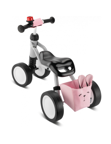 Jeździk rowerek czterokołowy Puky Wutsch Bundle Grey/Rose