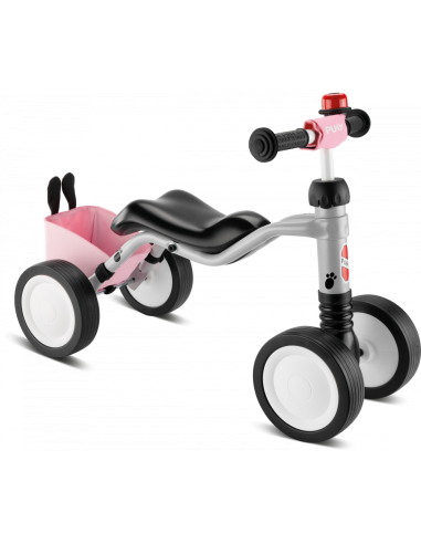 Jeździk rowerek czterokołowy Puky Wutsch Bundle Grey/Rose