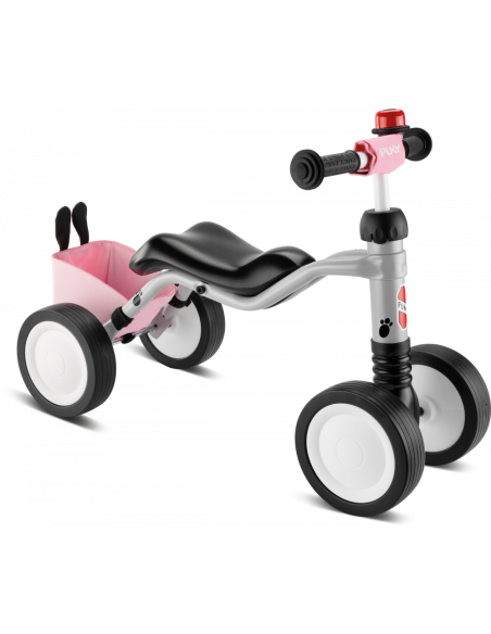 Jeździk rowerek czterokołowy Puky Wutsch Bundle Grey/Rose