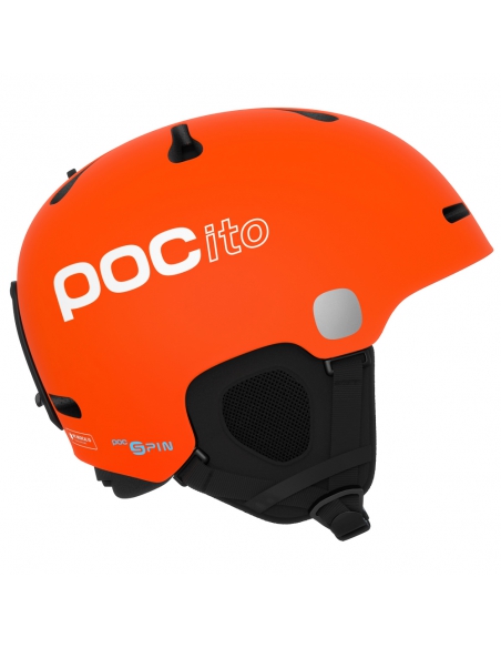 Dziecięcy kask narciarski POC POCito FORNIX SPIN Fluorescent Orange